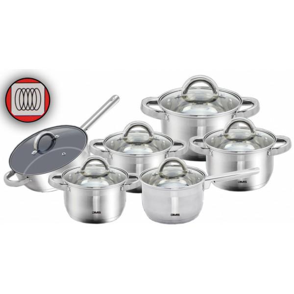 

Набор кастрюль из нержавеющей стали DMS TSE2012C (003SAG 0937)