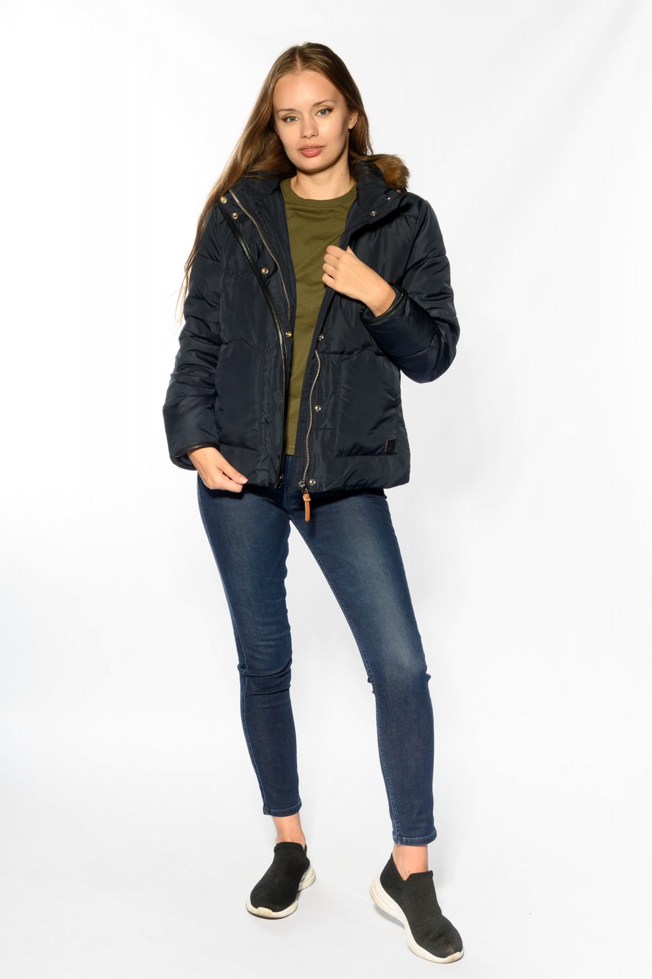 

Куртка стеганная Lee Puffer Jacket Темно-синий L-00