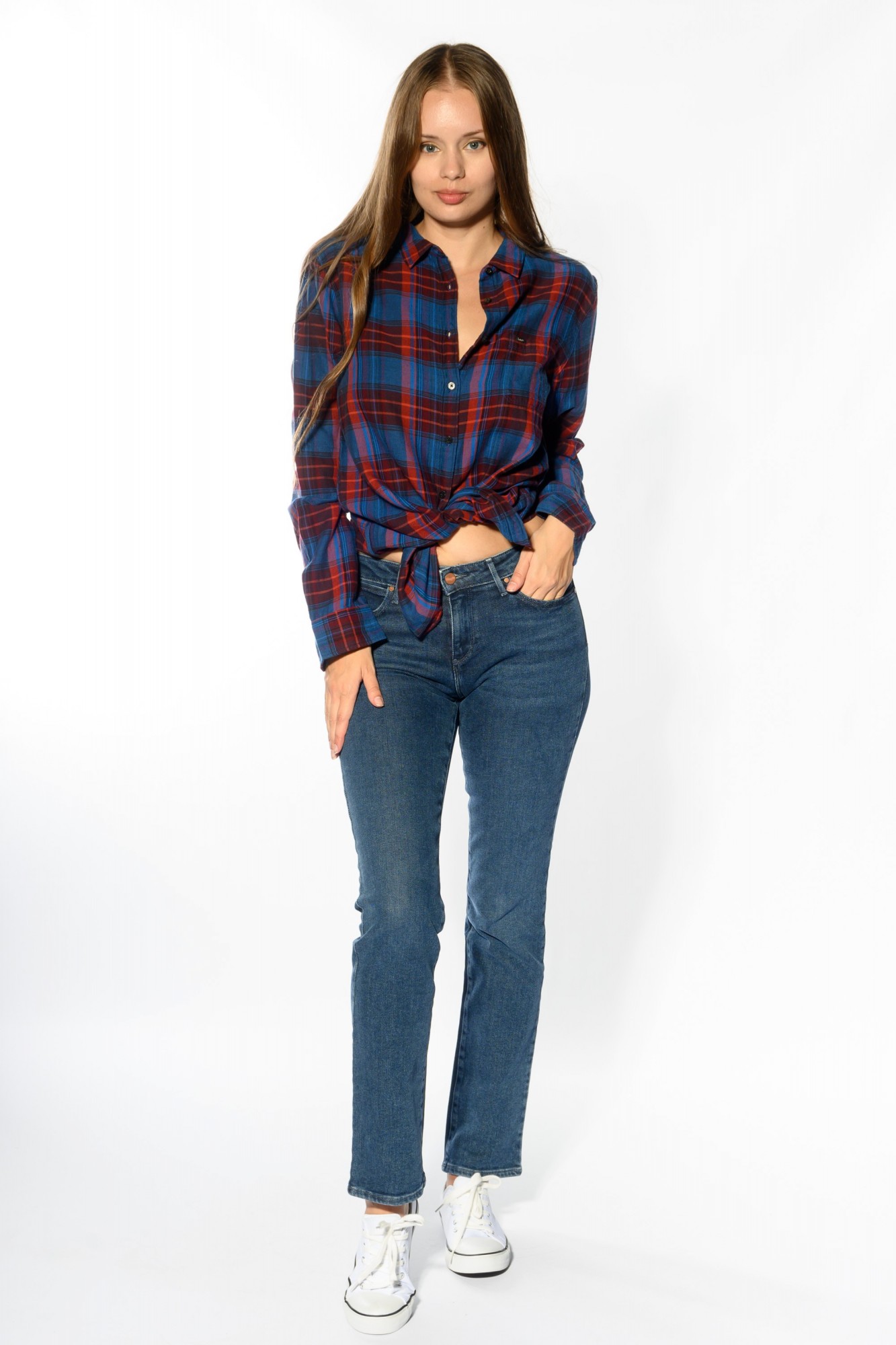 

Джинсы Wrangler Slim Slim Fit Голубой, Джинсы Wrangler Slim Slim Fit Голубой 30-32