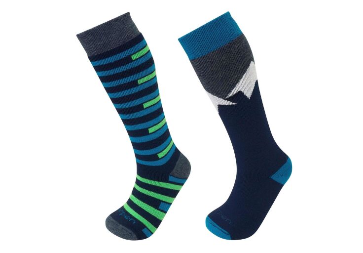 

Носки детские Lorpen S2KNN 2054 blue/green kidsXS (23-26) (6710001 2054 KXS)