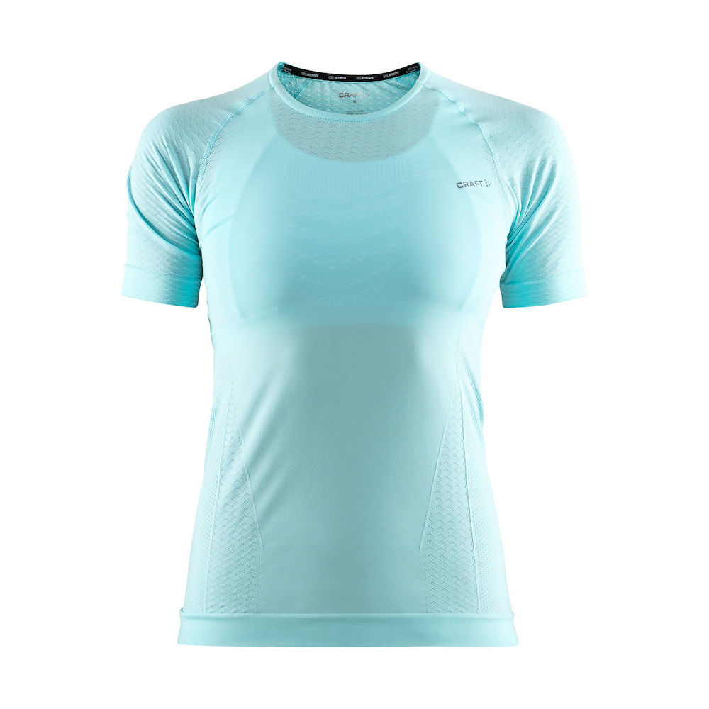 

Термофутболка з коротким рукавом Craft Cool Intensity RN SS Woman розмір XS колір 1619