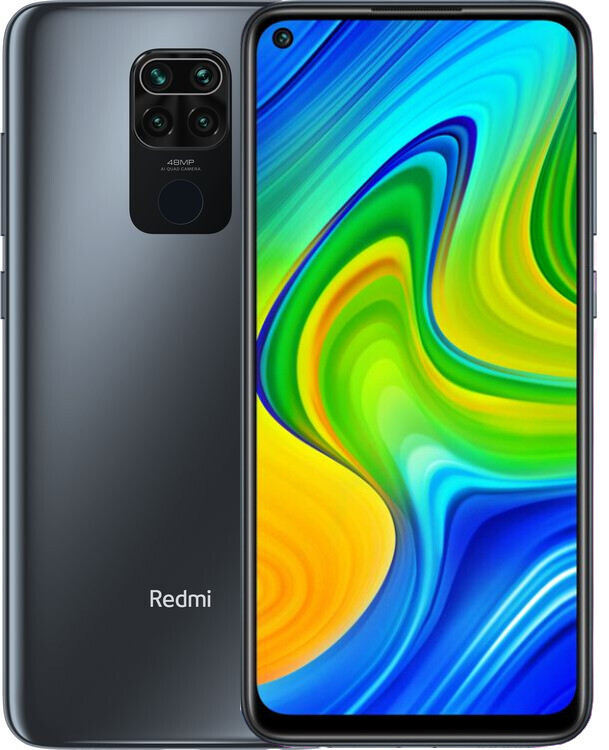 

Смартфон Xiaomi Redmi Note 9 3/64GB NFC Black (Global Version)