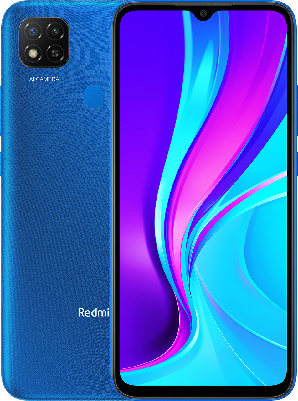 

Смартфон Xiaomi Redmi 9C 3/64Gb Blue (Global Version) NFC