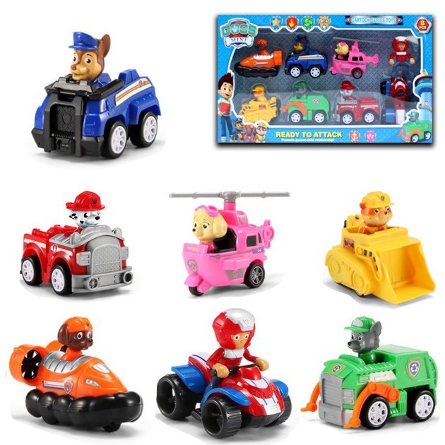 

Игровой Набор фигурок Собачий Щенячий патруль - DOG Paw Patrol 7 штук
