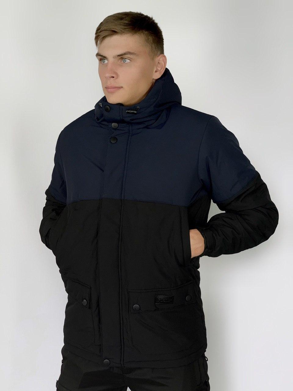 

Демисезонная куртка Intruder Waterproof осенняя, весенняя сине-черная XL (001SAG 0635)