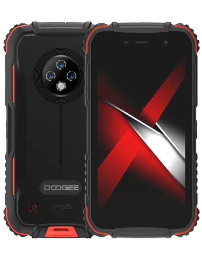 

Защищенный смартфон DOOGEE S35 2/16GB Black-Red