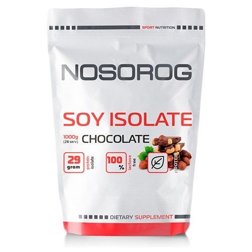 

Протеин соевый изолят Носорог / Nosorog Nutrition Soy Isolate Protein 1 кг.