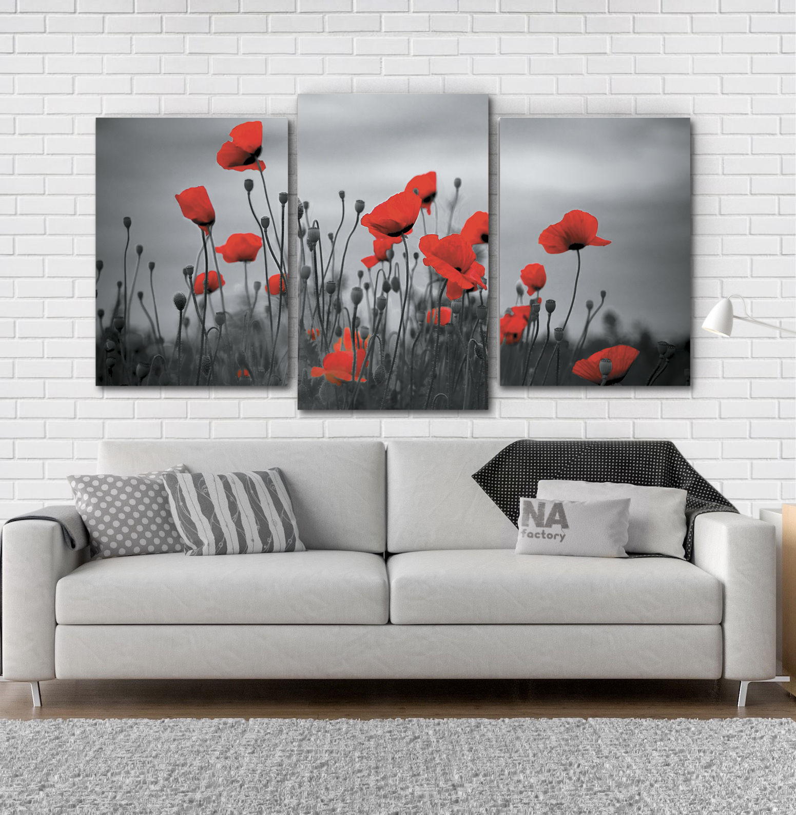 

Модульная картина Маки Art-215_3