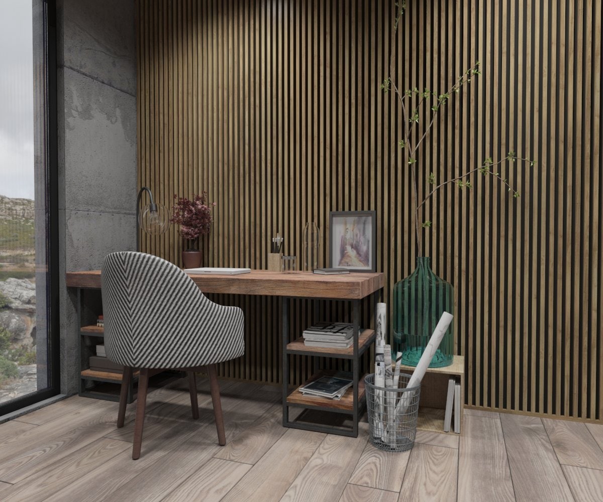 

Настенная панель WoodGood Planka 20*20*1000 мм ясень SLT.T 3006
