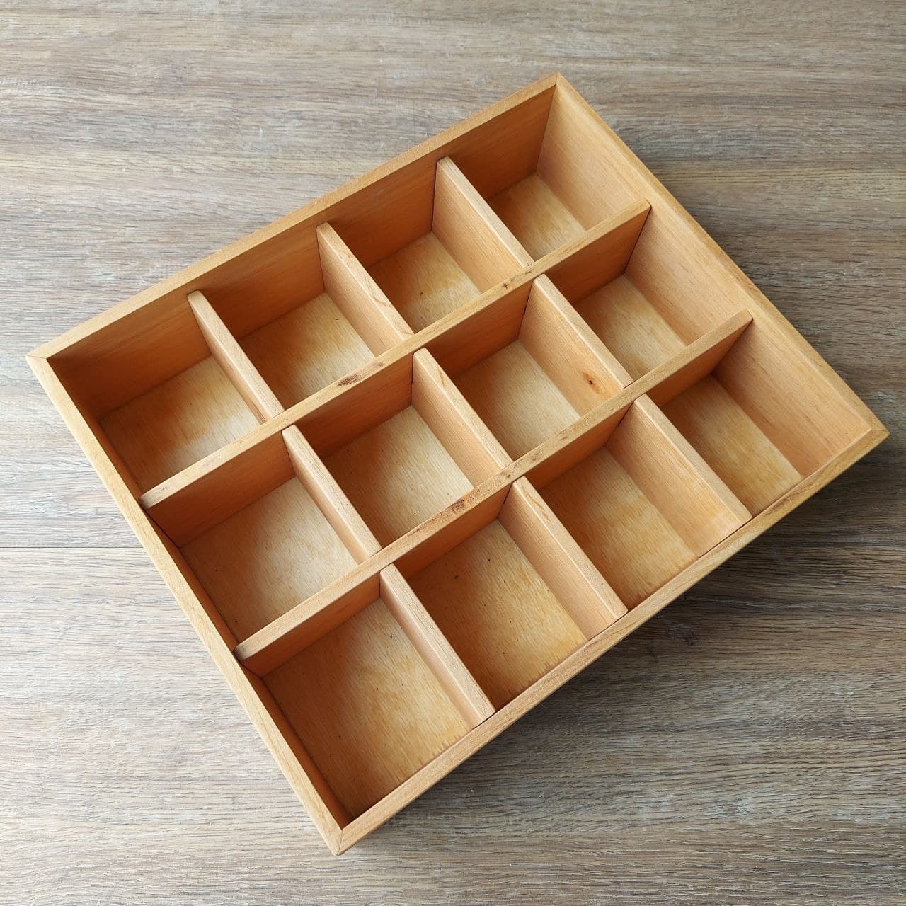 

Коробка Wooden Organizer для хранения чая, 12 ячеек, 320мм*270мм*85мм