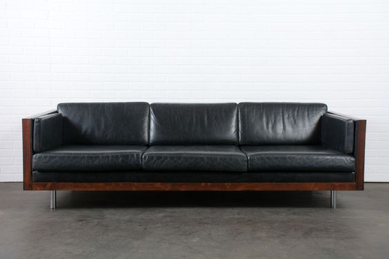 

Диван JecksonLoft "Том", черный, 130 см, арт 032