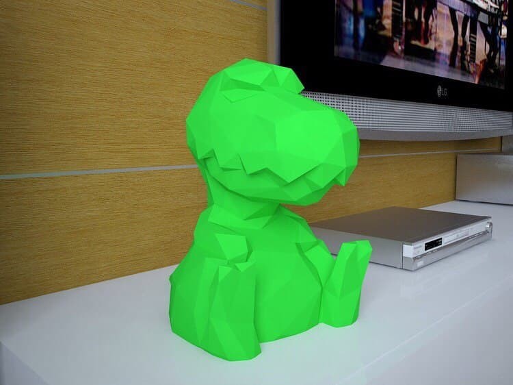 

3D модель оригами "Дино Майк"