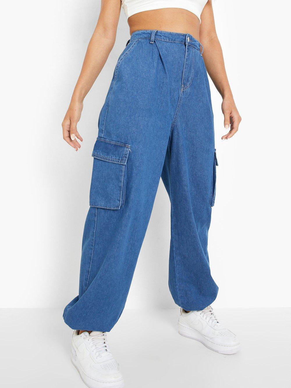 

Джинсы Boohoo bh04500016 38 Синие