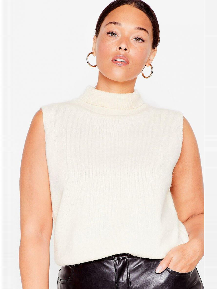 

Жилет Boohoo Nasty Gal bh0330056 / Молочный, Жилет Boohoo Nasty Gal bh0330056 46/48 Молочный