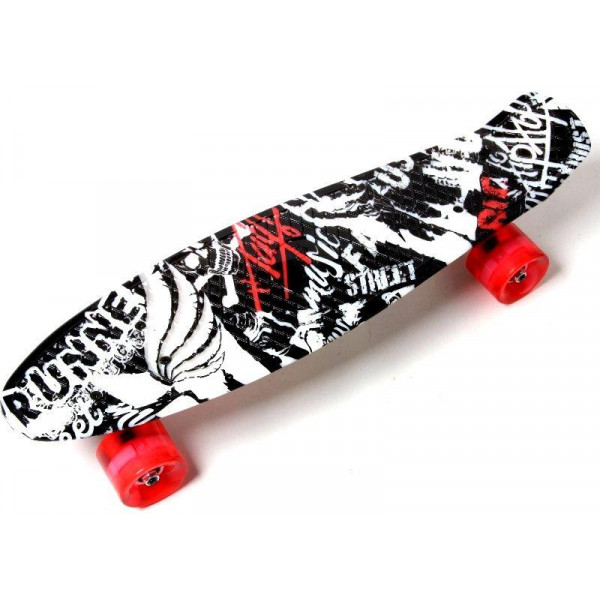 

Детский пенни борд скейт Sport Space "Street board" c PU-колесами Разноцветный 55х15 см (DP-113389739)