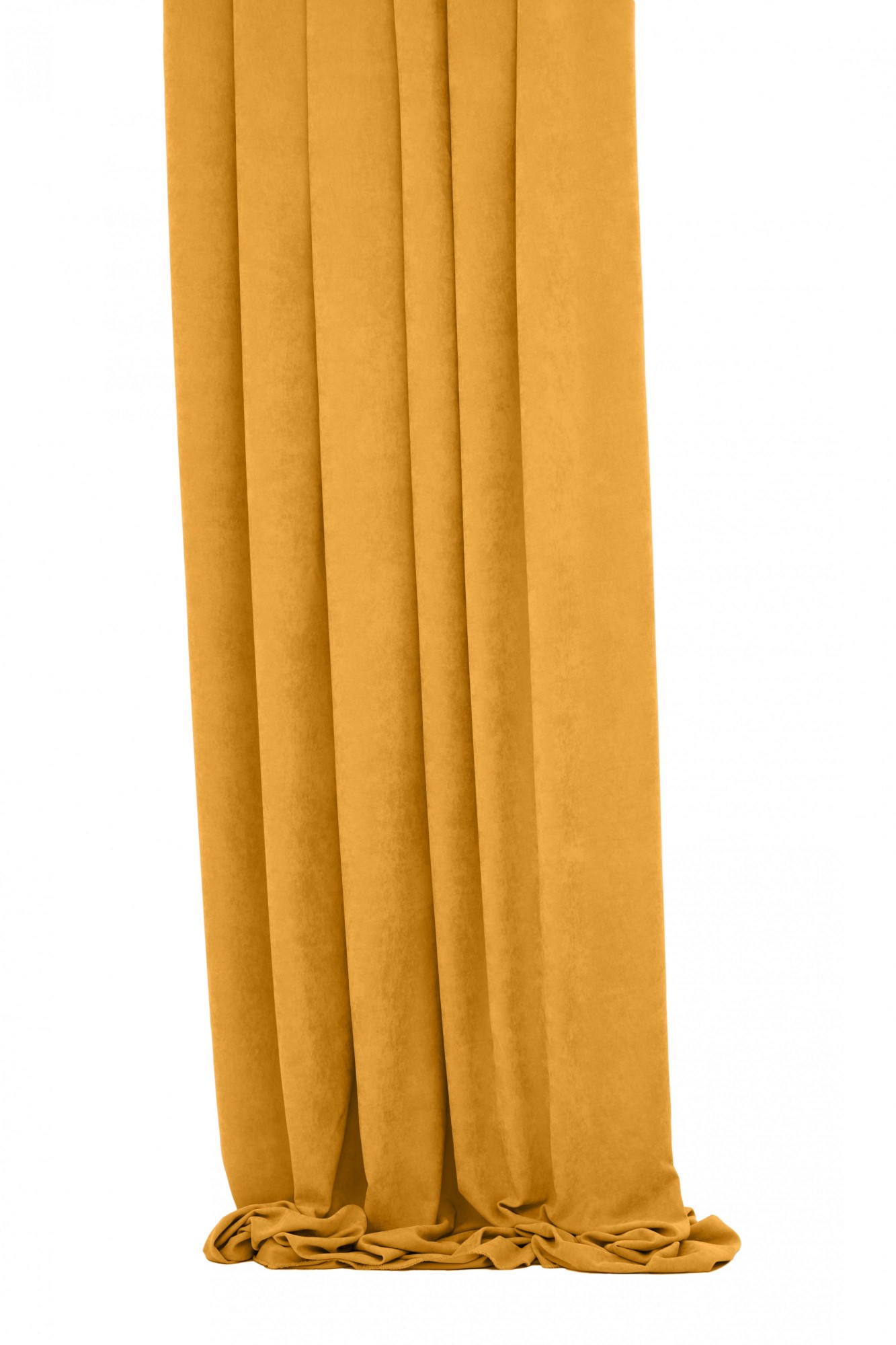 

Штора из микровелюра желтая Juvla (344) размер 250х280