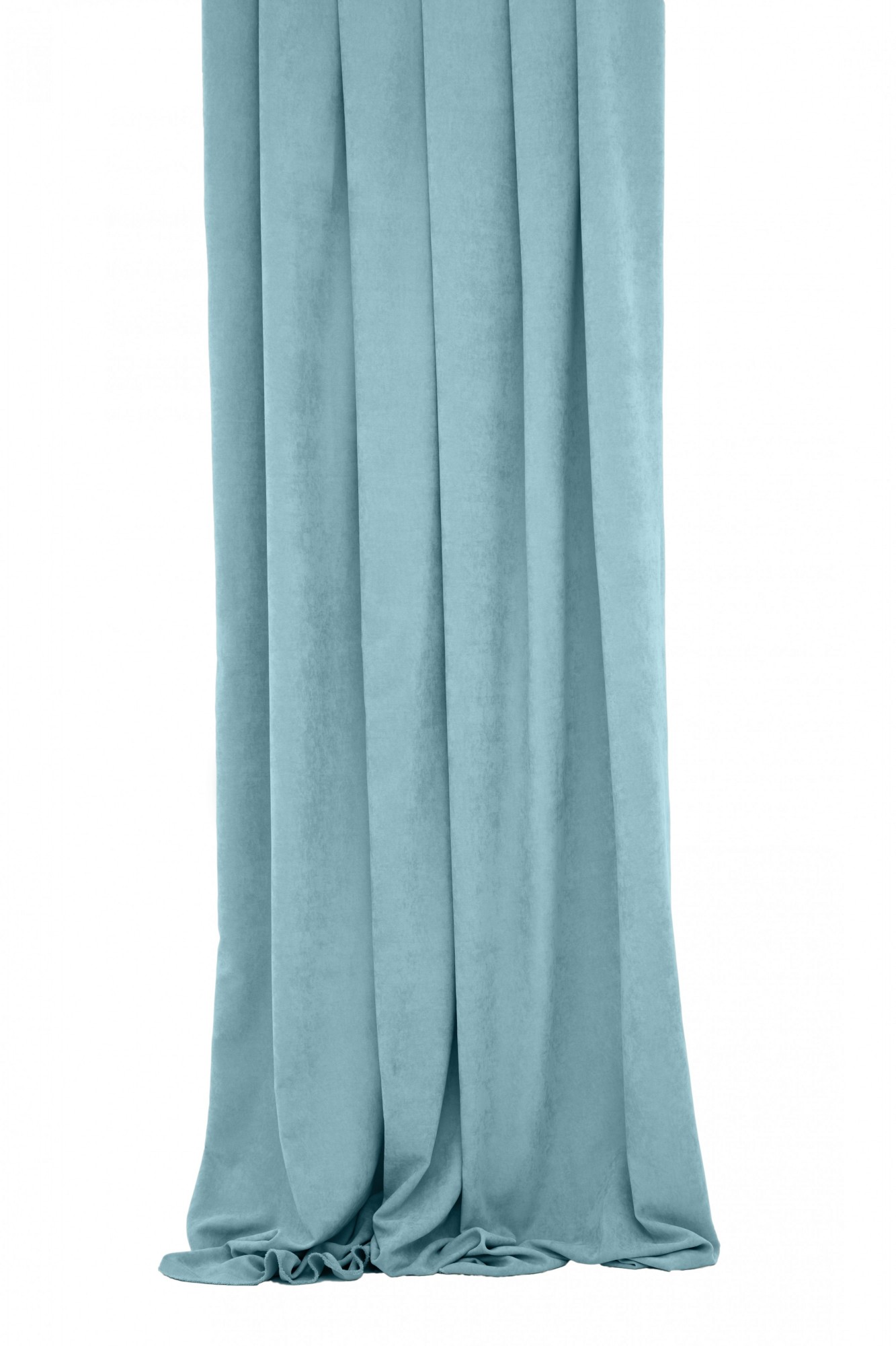 

Штора из микровелюра голубая Juvla (208) размер 200х280