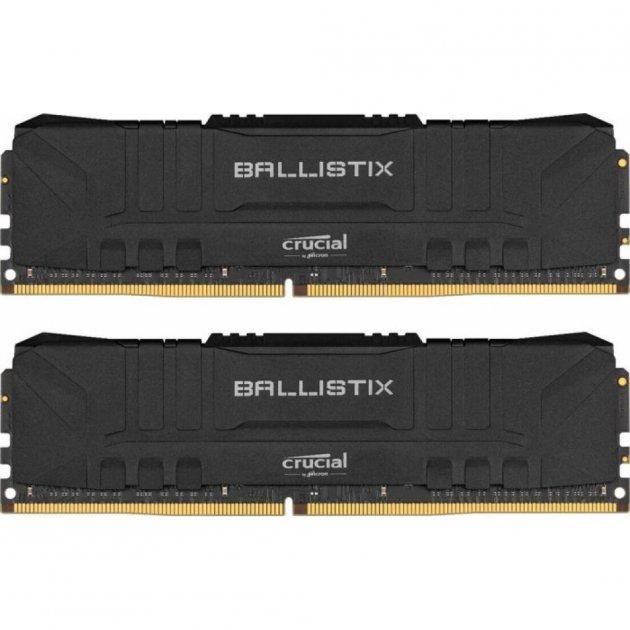 

Модуль памяти Crucial Ballistix 2x8GB (16GB Kit) DDR4 2666MT/s CL16 Unbuffered DIMM 288 (BL2K8G26C16U4R)