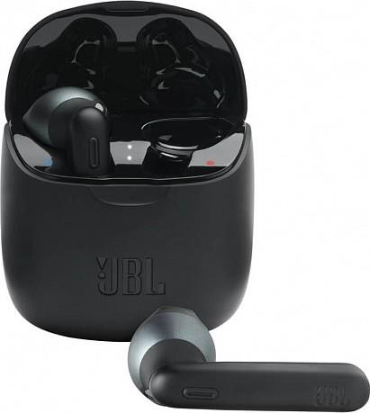 

Блютуз-гарнитура JBL Bluetooth-гарнитура Tune 225TWS Ghost Black (JBLT225TWSGHOSTBLK)