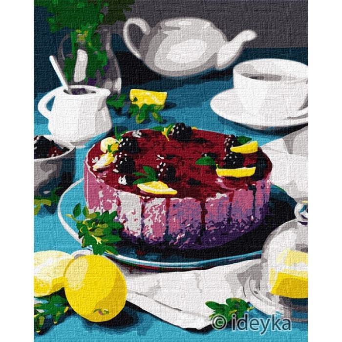 

Картина по номерам Идейка КНО5614 40*50 cм Сладкая ежевика