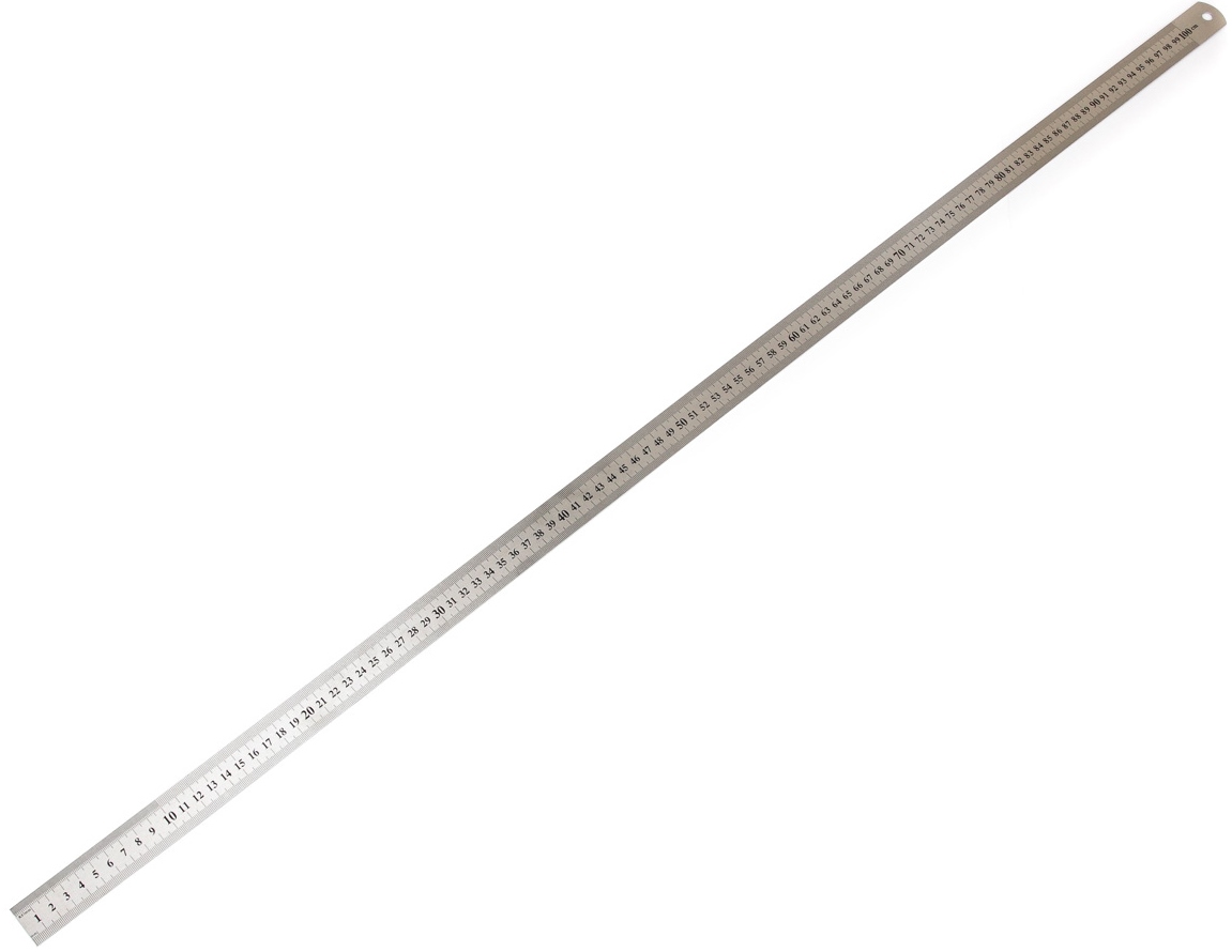 

Линейка металлическая Polax 1 м (38-012)
