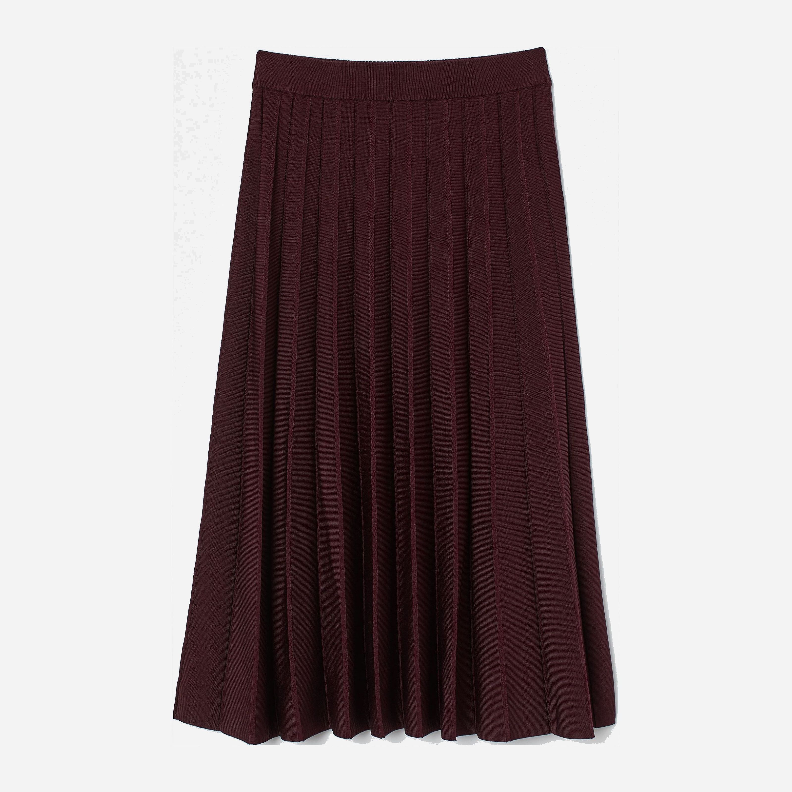 

Юбка H&M 8217590 M Бордовая