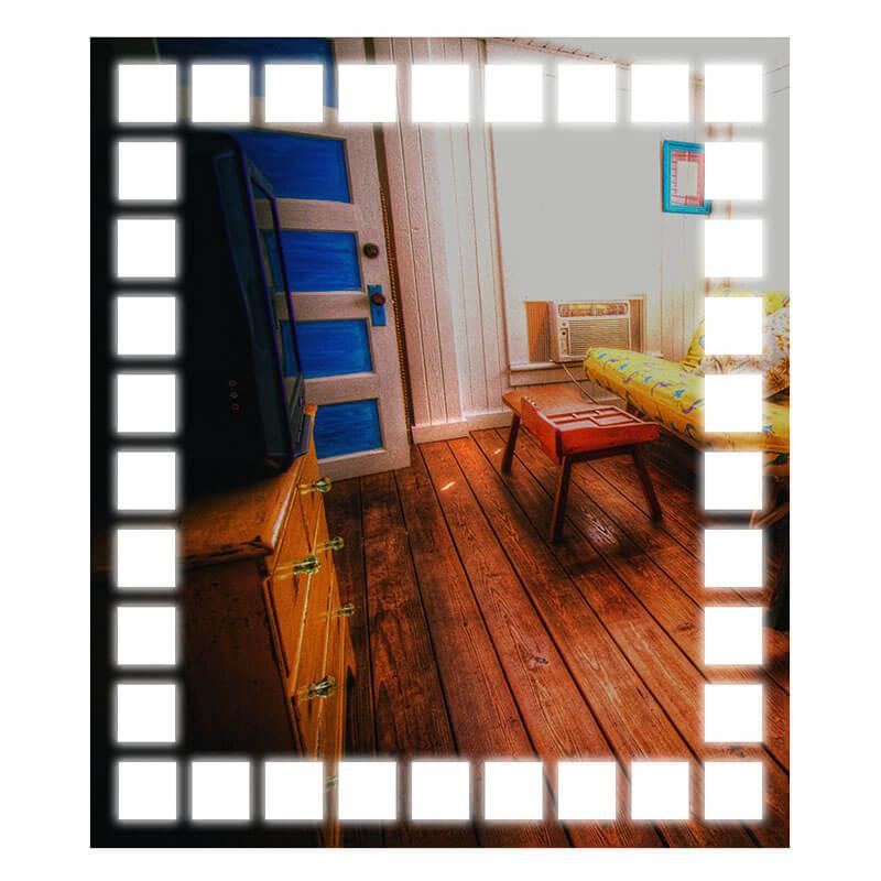 

Зеркало SmartWorld Vesta серия Lite в ванную с подсветкой прямоугольное 120x90x3см. (Lite-Vesta-90x120)