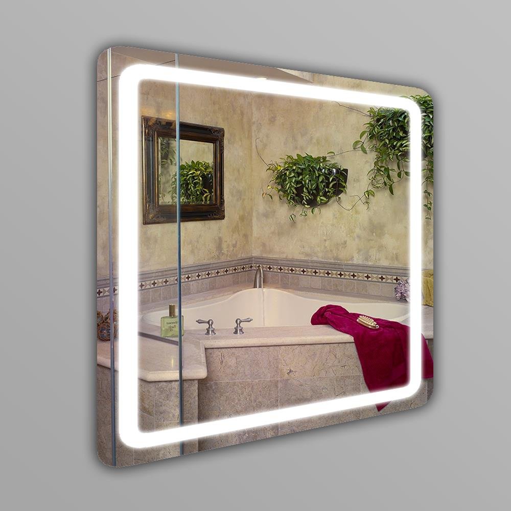 

Зеркало в ванную SmartWorld Kira серия Lite с подсветкой LED прямоугольное 150x60x3см. (Lite-Kira-60x150)