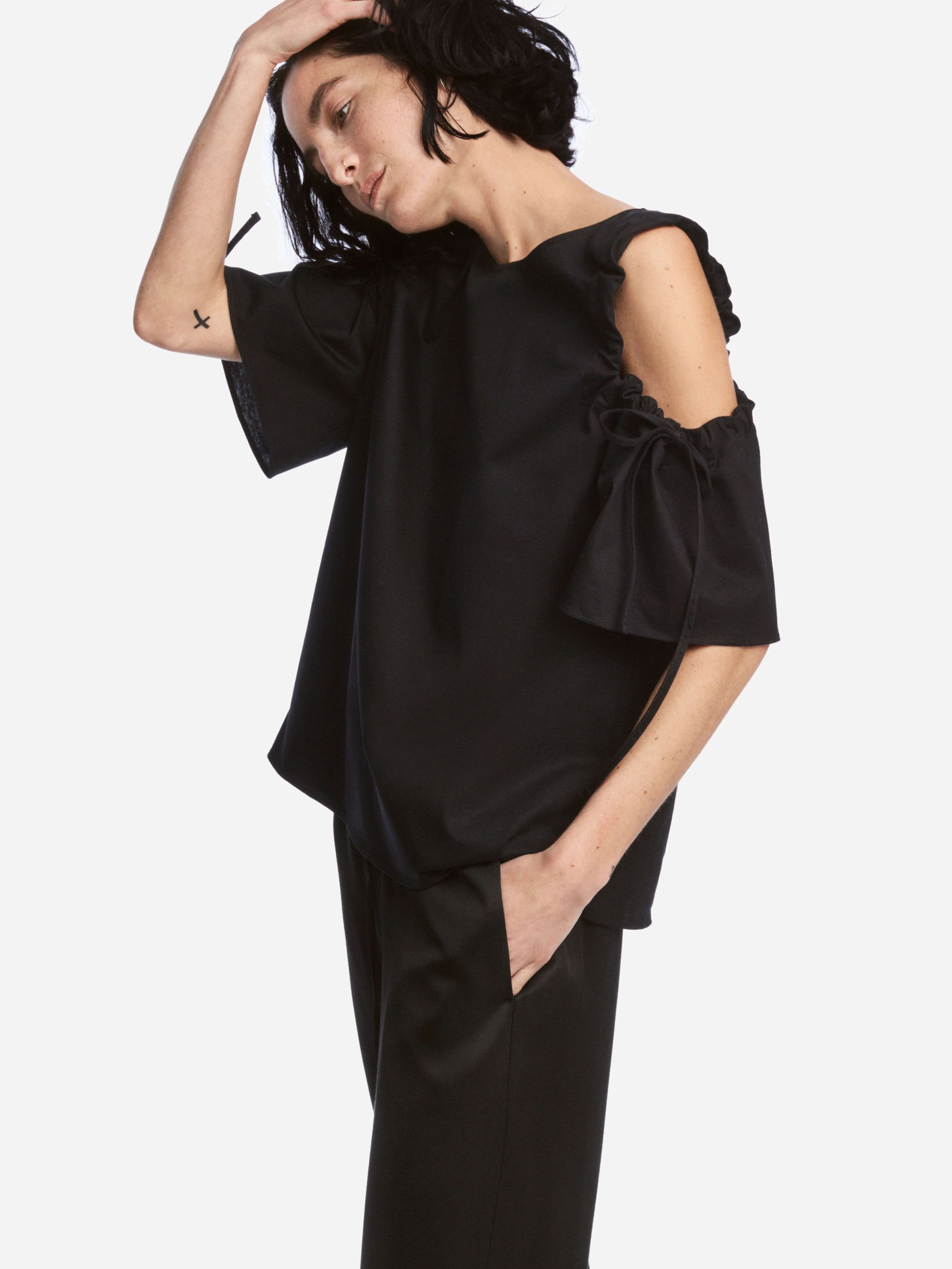

Топ H&M 5474886 XS Черный