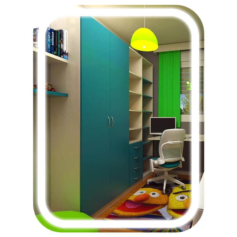 

Зеркало в ванную SmartWorld Camela серия Lite с подсветкой LED прямоугольное 140x130x3см. (Lite-Camela-130x140)