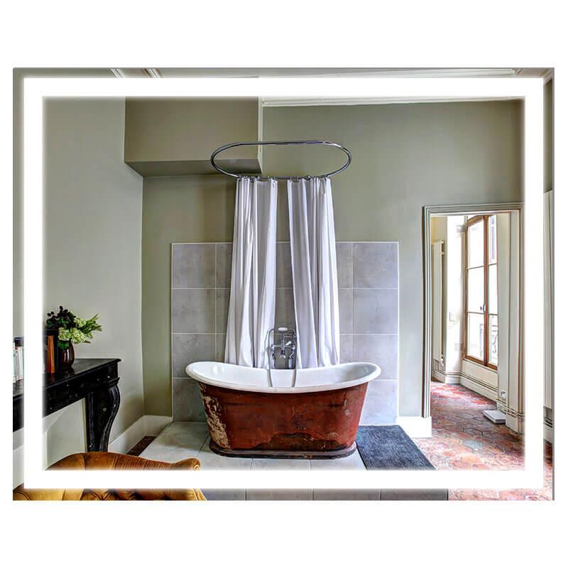 

Зеркало в ванную SmartWorld Frezia серия Lite с подсветкой прямоугольное 150x90x3см. (Lite-Frezia-90x150)