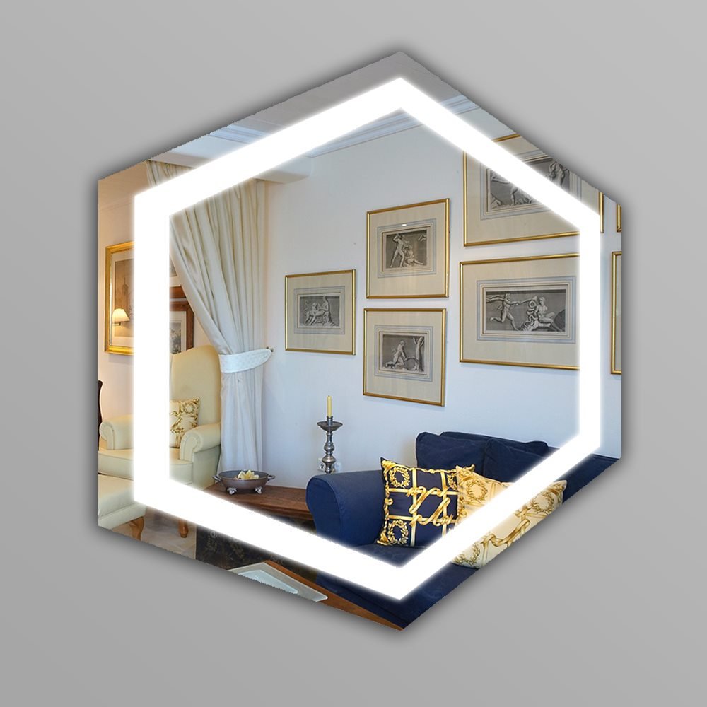 

Зеркало в ванную SmartWorld Alsu серия Lite с подсветкой прямоугольное 120x100x3см. (Lite-Alsu-100x120)