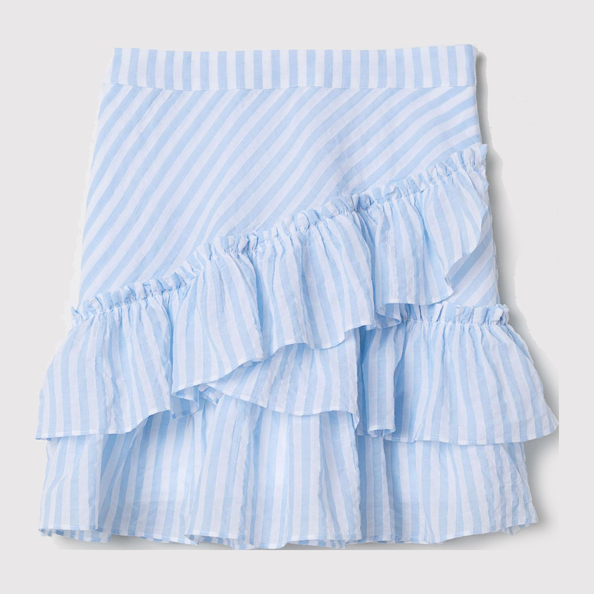 

Юбка H&M 6102167 36 Голубая с белым