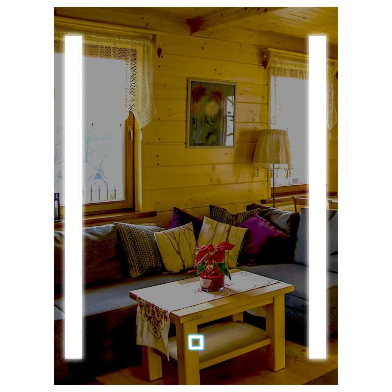 

Зеркало SmartWorld Miranda серия Smart с подсветкой LED во весь рост 70x70x3см. (Smart-Miranda-70x70)