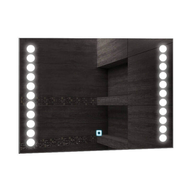 

Зеркало SmartWorld Lira серия Smart с подсветкой LED прямоугольное 150x130x3см. (Smart-Lira-130x150)