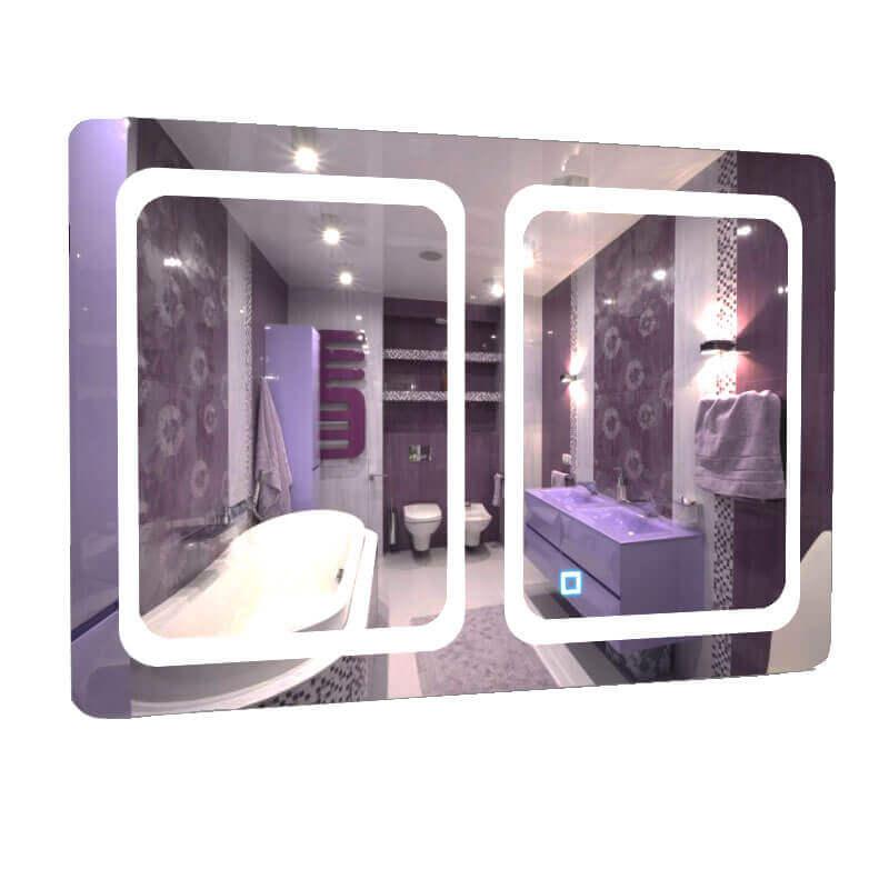 

Зеркало SmartWorld Zlata_2 серия Smart с подсветкой LED прямоугольное 170x90x3см. (Smart-Zlata_2-90x170x3)