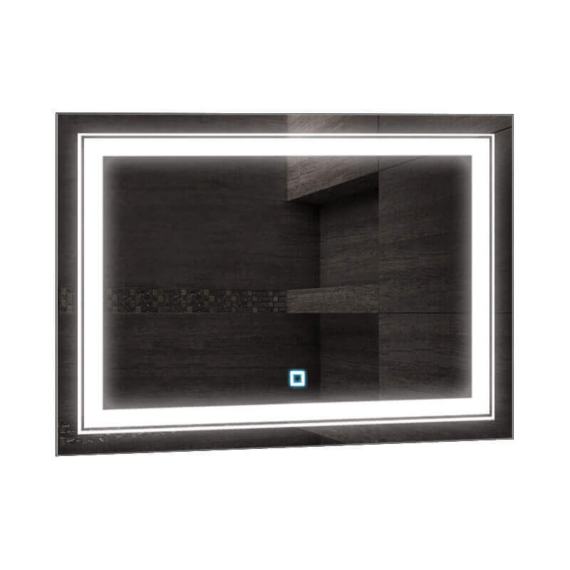 

Зеркало SmartWorld Dora серия Smart с подсветкой LED прямоугольное 90x80x3см. (Smart-Dora-80x90)