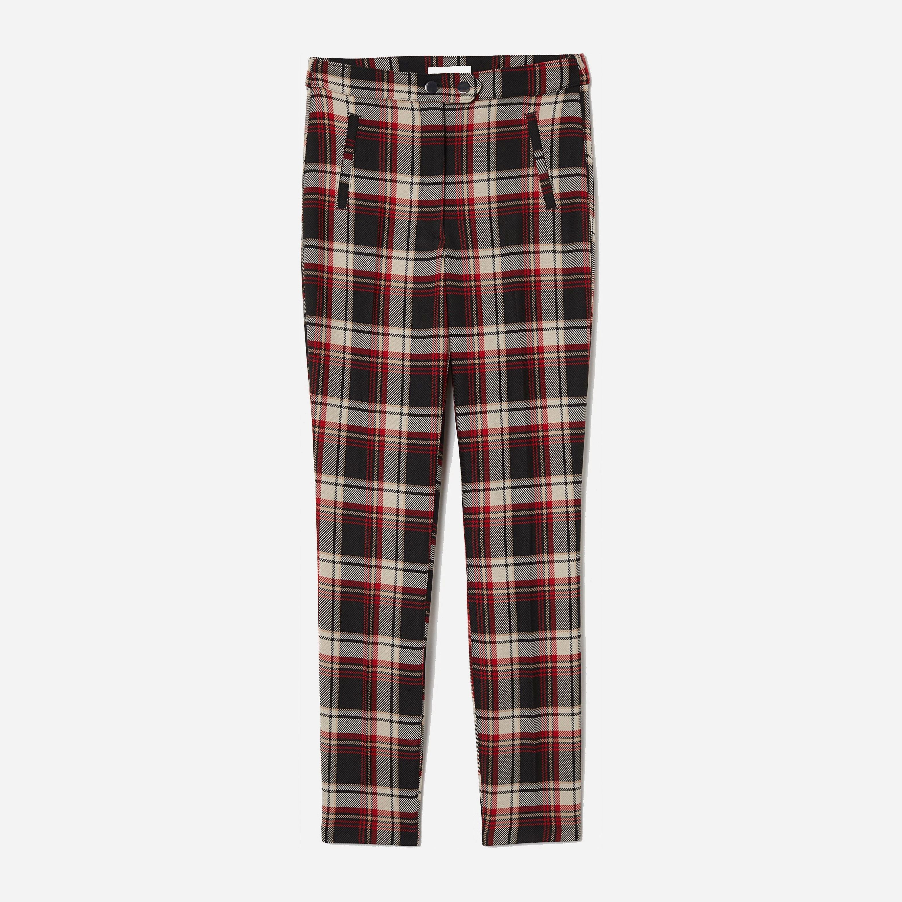 

Брюки H&M 8267760 36 Черные с красным