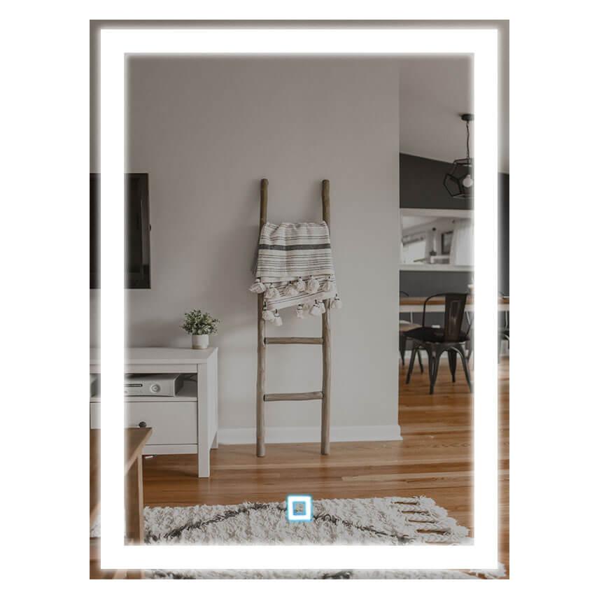 

Зеркало SmartWorld Lantana серия Smart с подсветкой LED во весь рост 80x80x3см. (Smart-Lantana-80х80х3)