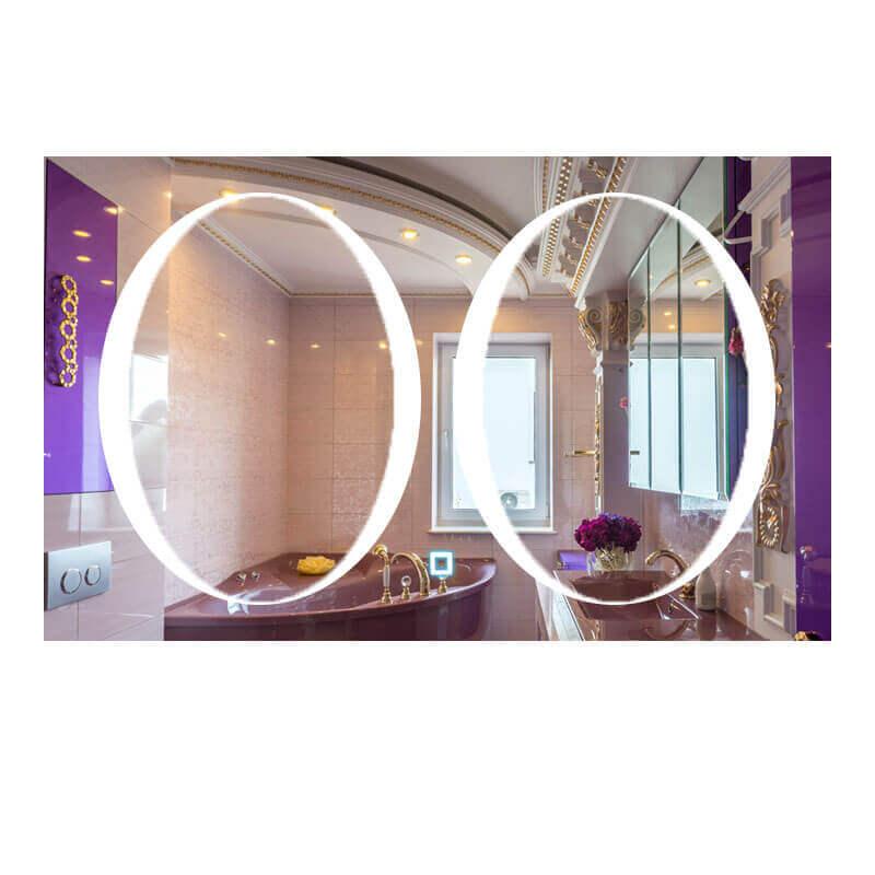 

Зеркало SmartWorld Milena серия Smart с подсветкой LED прямоугольное 130x70x3см. (Smart-Milena-70x130x3)