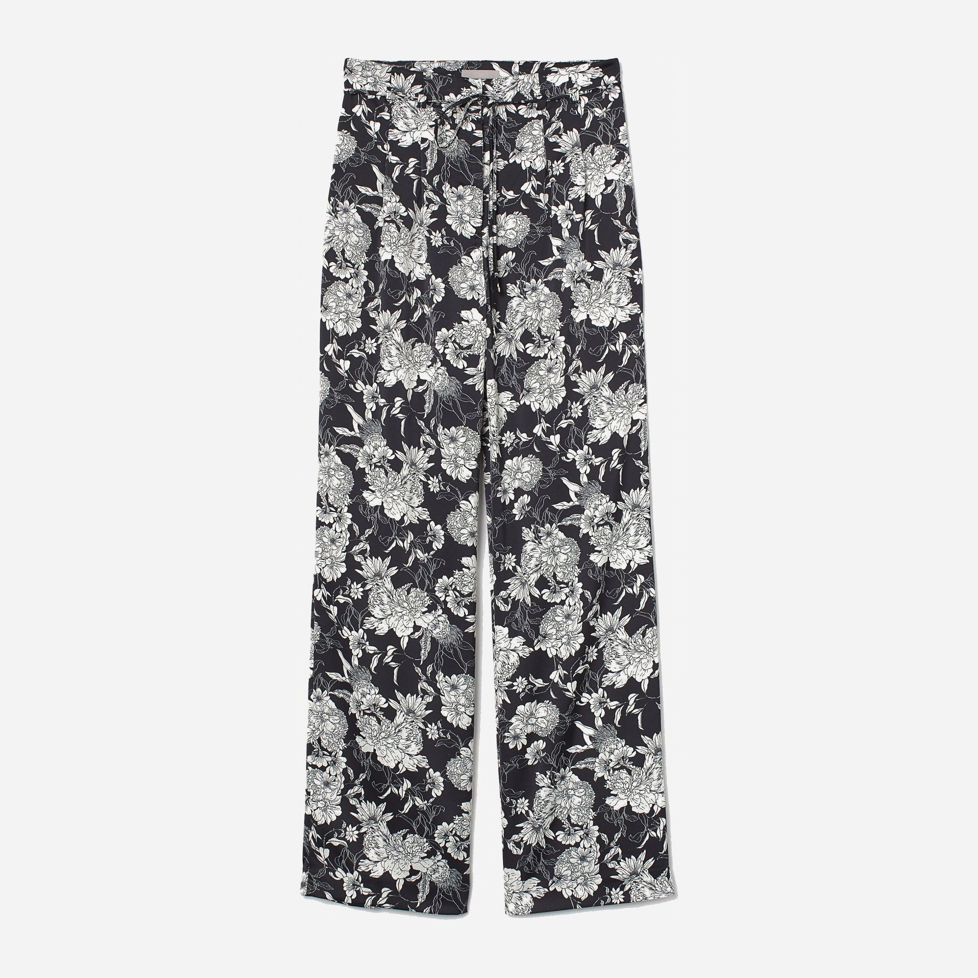 

Брюки H&M 8208581 42 Черные с белым