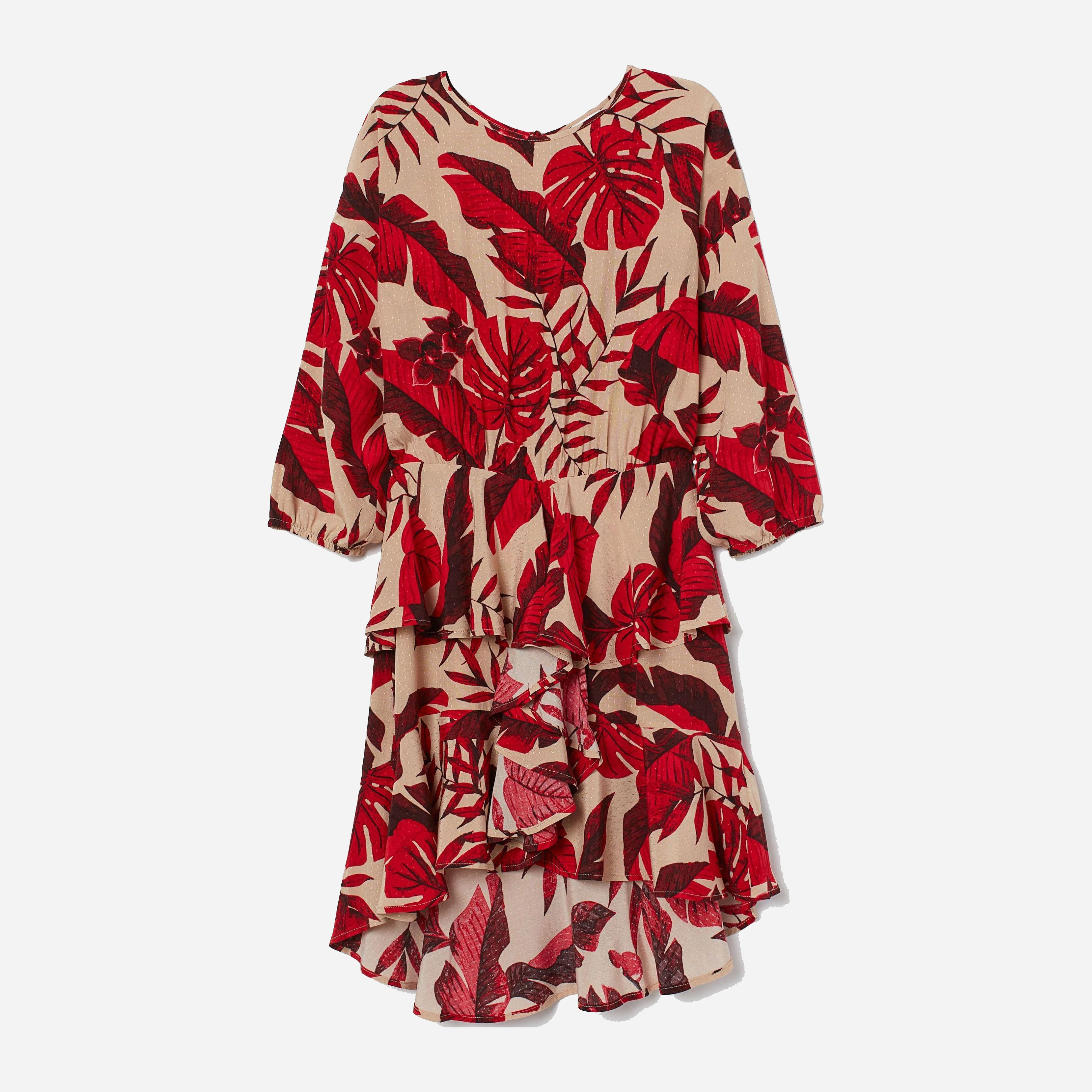 

Платье H&M 8563911 38 Светло-бежевое