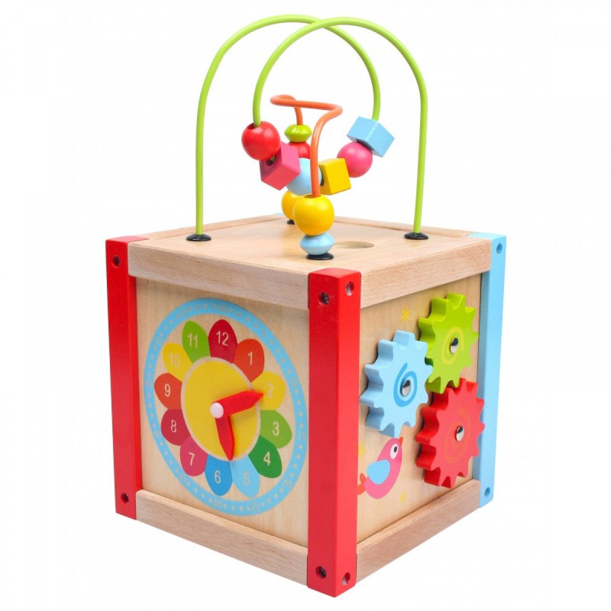 

Сортер деревянный Baby Mix TP-52712 Разноцветный 17 х 17 х 17 см
