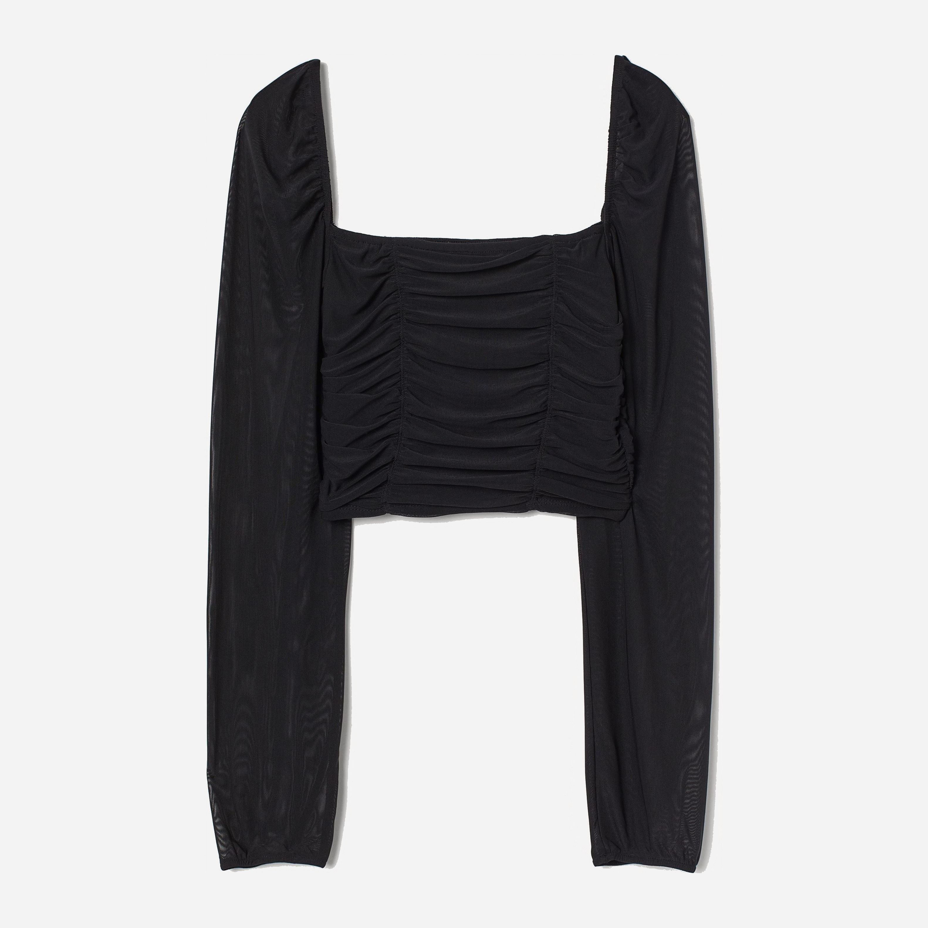 

Топ H&M 9223542 S Черный