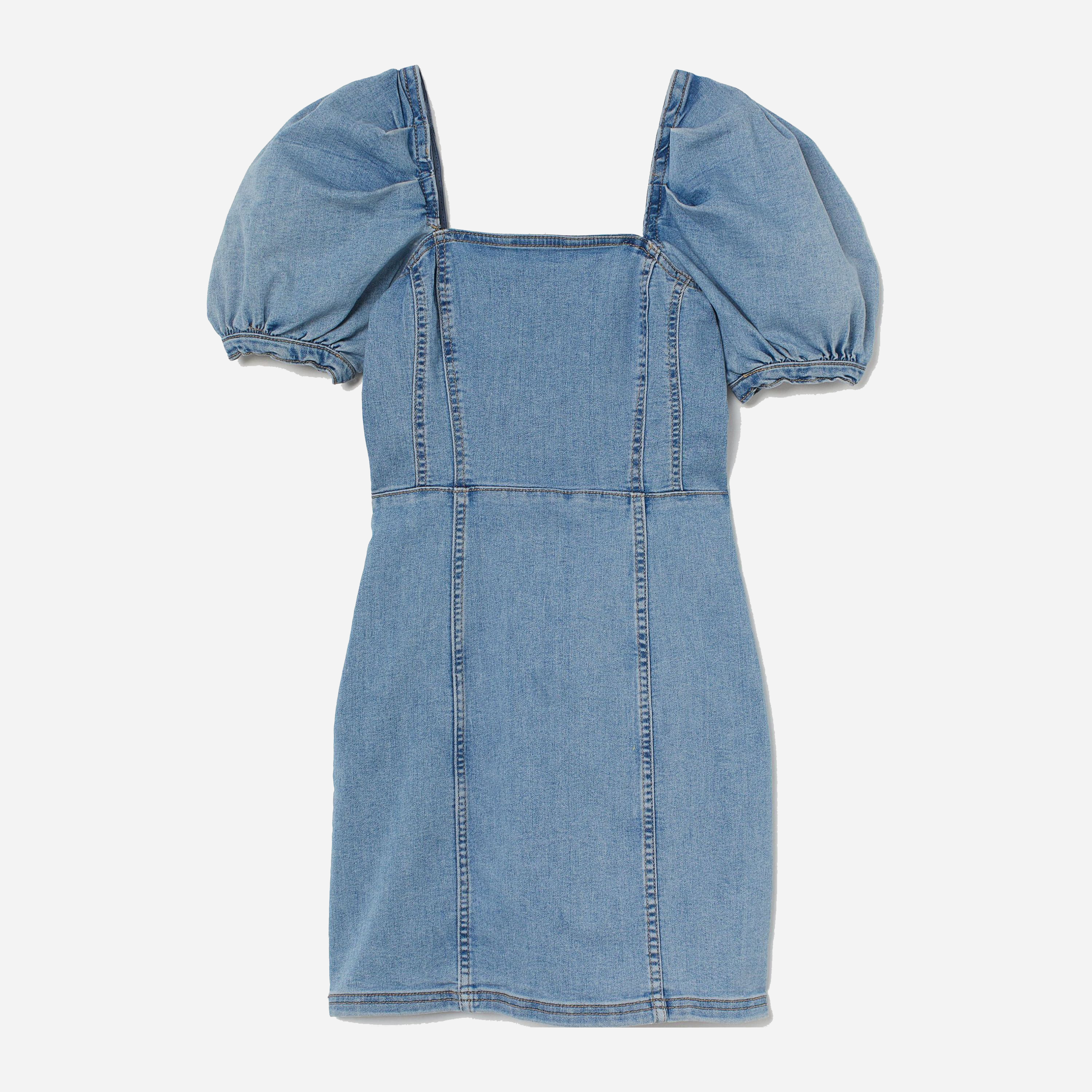 

Платье джинсовое H&M 9104942 36 Синее