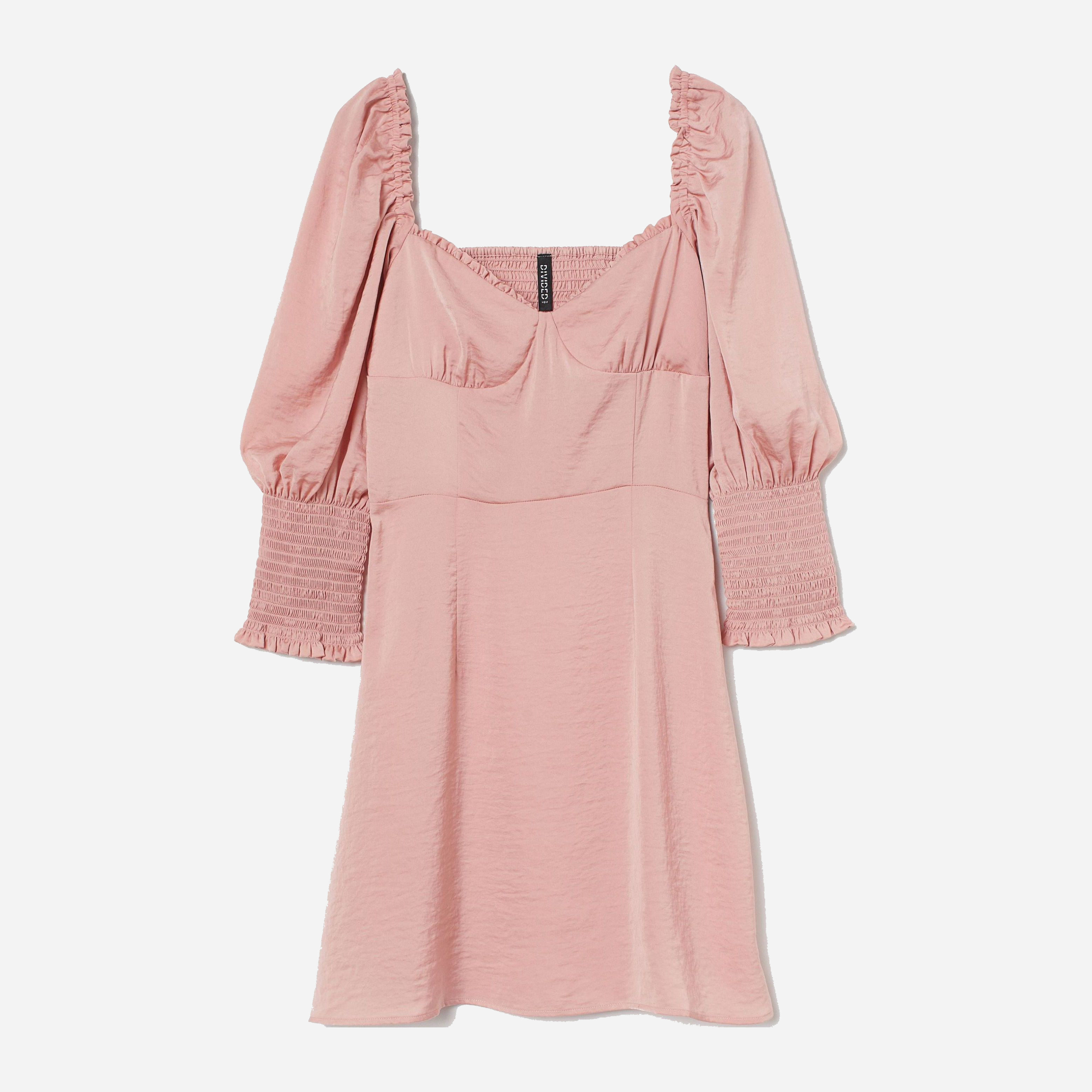 

Платье H&M 9328882 36 Пудровое с розовым