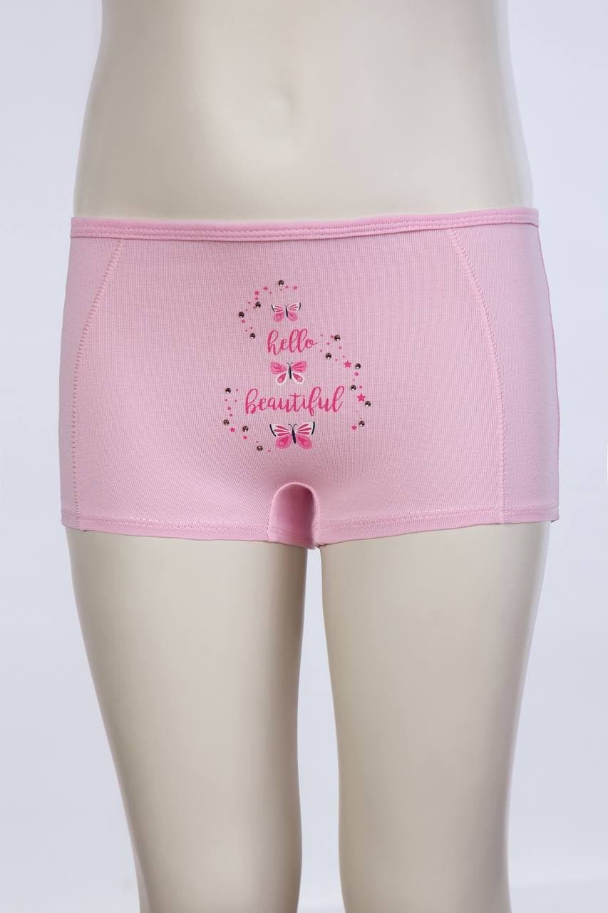 

Детские трусы шорты для девочек Baykar Турция трусики боксеры шортики на девочку р 1 98-104 см 3-4 года розовые 5558