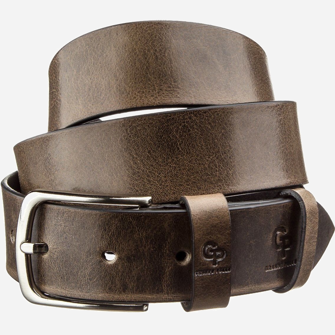 

Мужской ремень GRANDE PELLE leather-11273 Коричневый