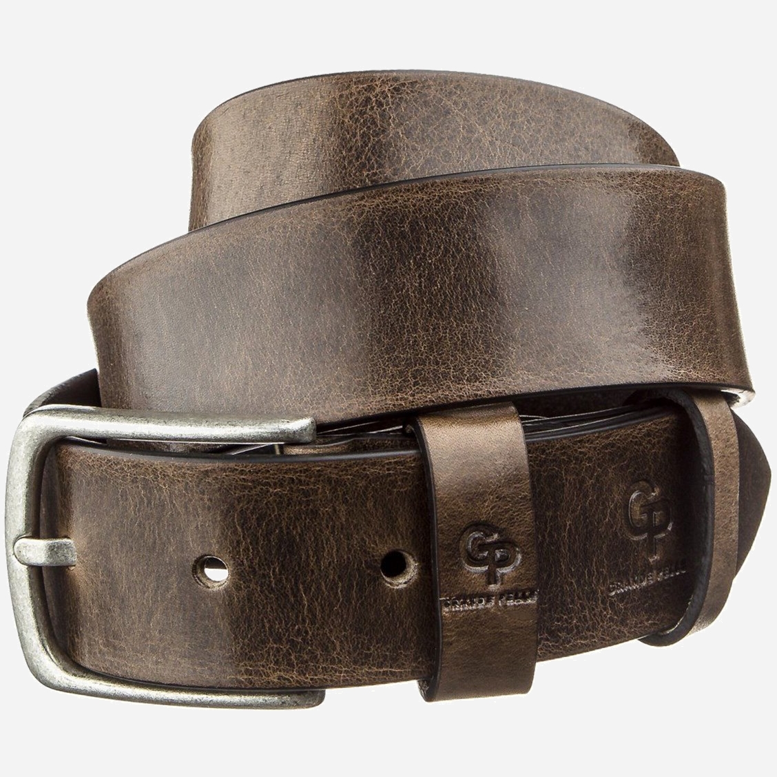 

Мужской ремень GRANDE PELLE leather-11274 Коричневый