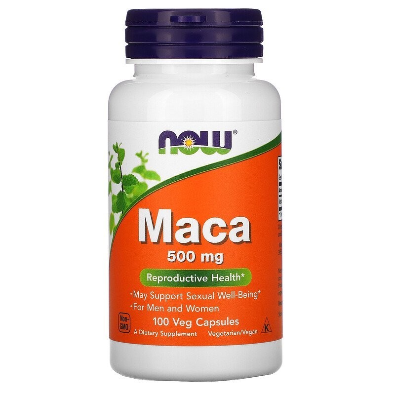 

Потенцер NOW Maca 500 mg 100 капс Без вкуса (723f51)